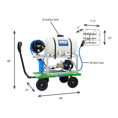 Mobile-Mee: Twenty Gallon Chemical Spray Applicator Mee Industries MeeFog Systems Industrial Quality Sprayer