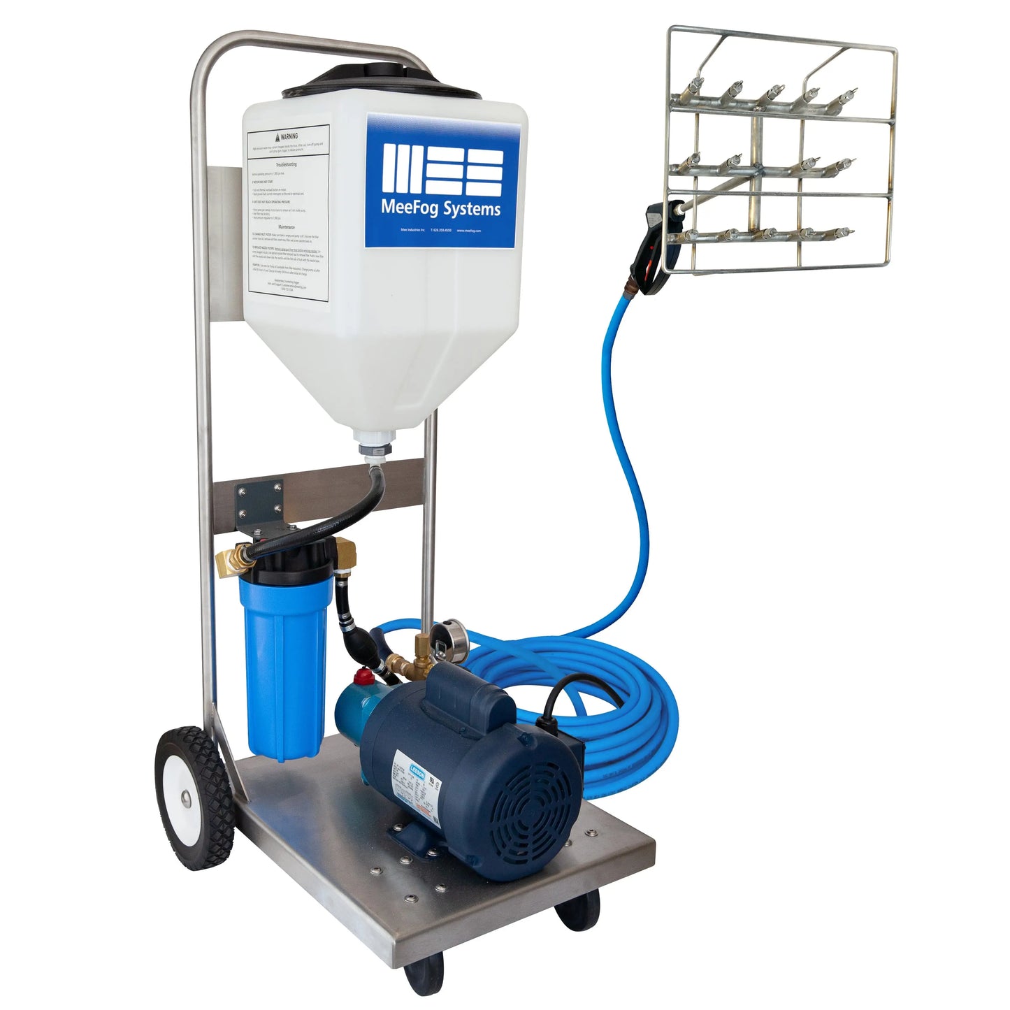 Mobile-Mee: Five Gallon Chemical Spray Applicator MeeFog MeeFog Systems Industrial Quality Sprayer